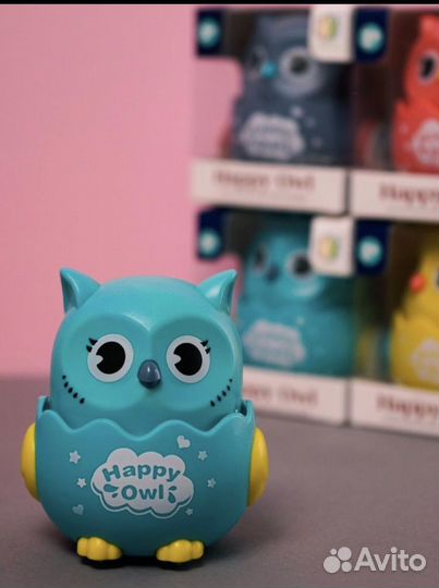 Игрушка совушка инерционная Happy Owl