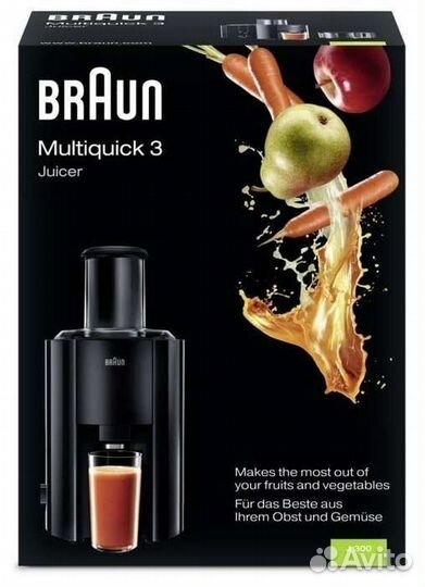 Соковыжималка Braun J300 Multiquick 3