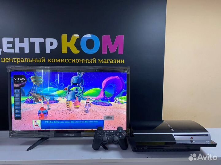 Прошитая Sony PlayStation 3 + много крутых игр