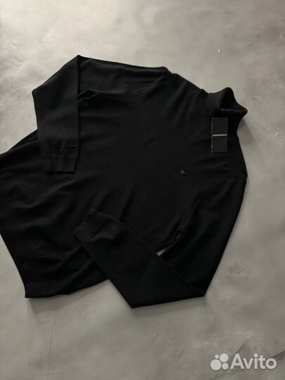 Свитер Emporio Armani черный
