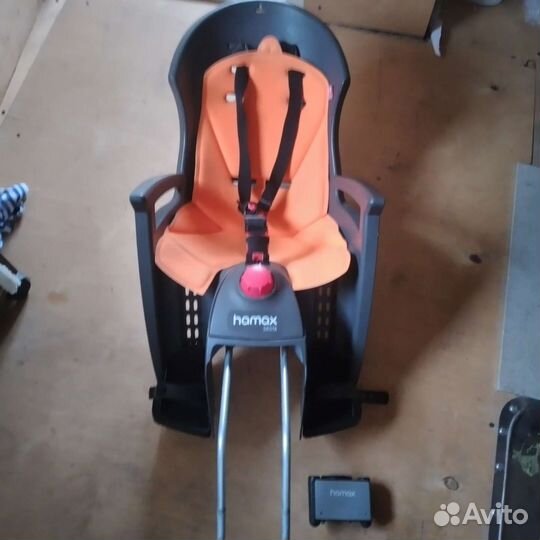 Детское велокресло hamax siesta с регулировкой