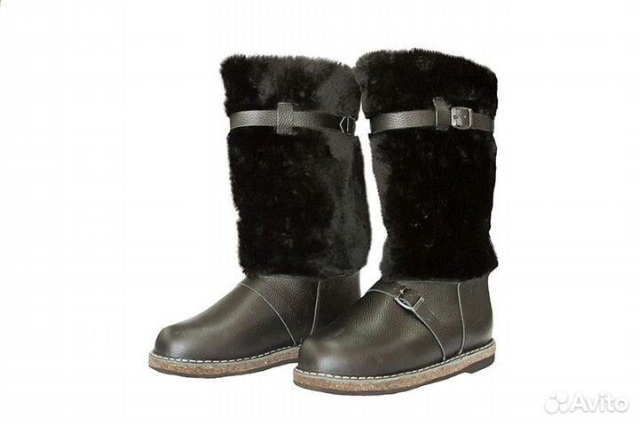 Армейский меховой полушубок