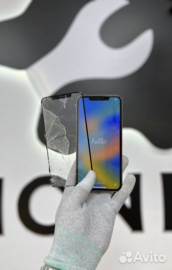 Замена стекла iPhone/Samsung/Honor/Huawei