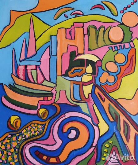 Картина маслом на холсте