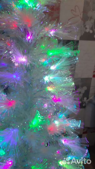 Елка светодиодная Белая принцесса 150см