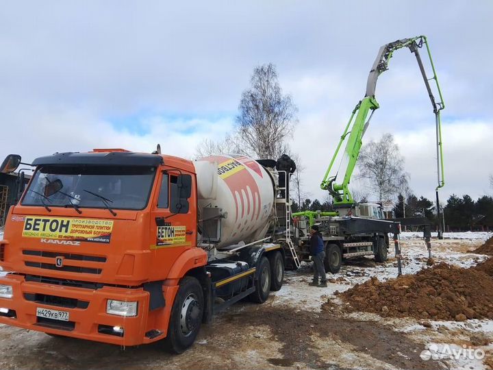 Бетон для опалубке доставка