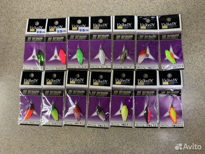 Блесна ValkeIN Hi Burst 2.4 гр