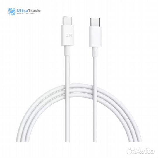 Кабель Xiaomi ZMI Type-C - Type-C 150 см White (AL301)
