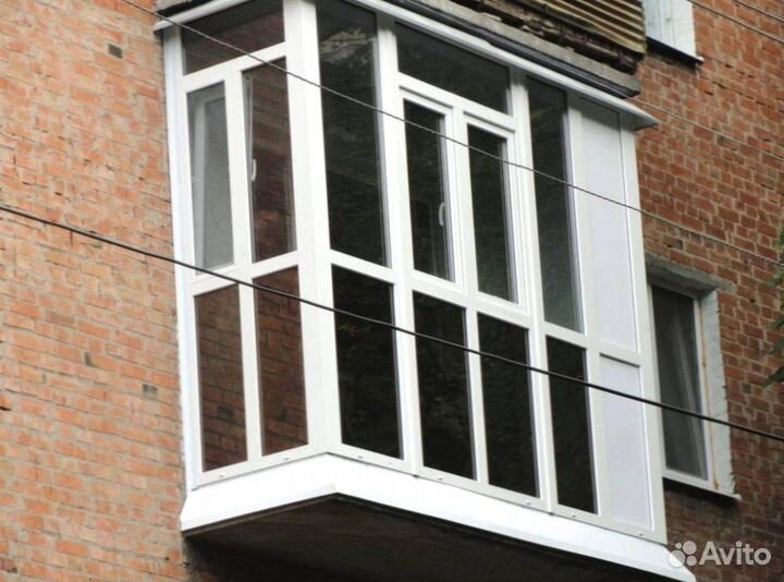 Остекление балконов и лоджий