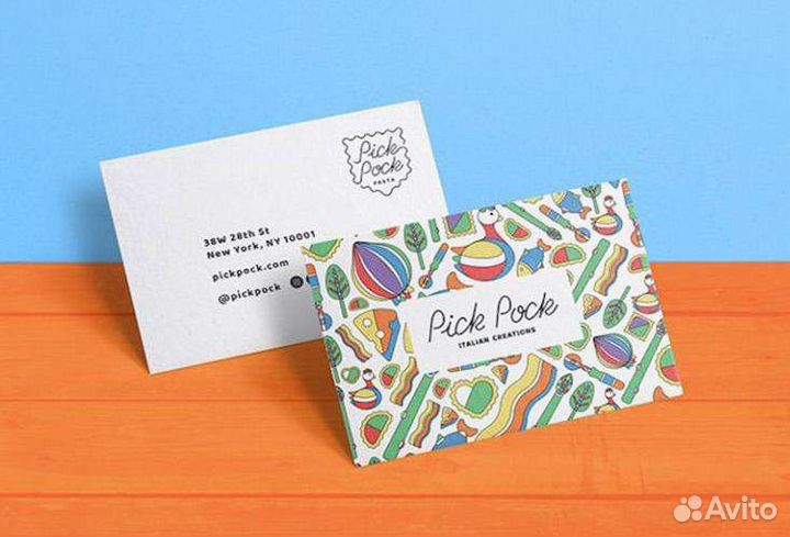 Полиграфия: визитки, листовки, буклеты печать