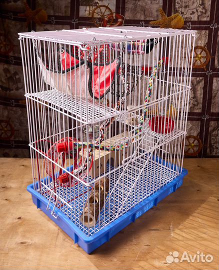 Клетка для шиншилл хорька крыс дегу