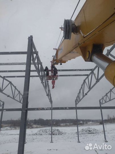 Аренда и услуги автокрана, 16 т, 18 м, с гуськом 7 м
