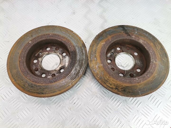 Диск тормозной задний для Opel Zafira A 9117772