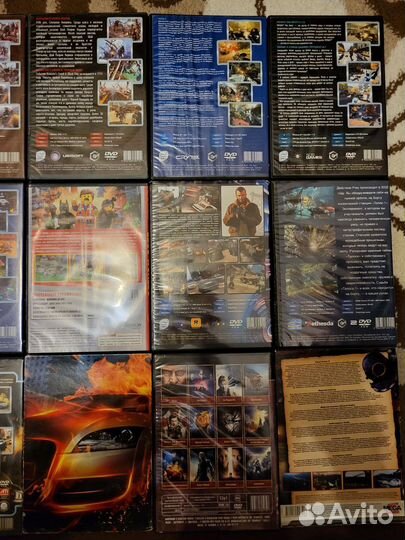 CD диски игры, фильмы