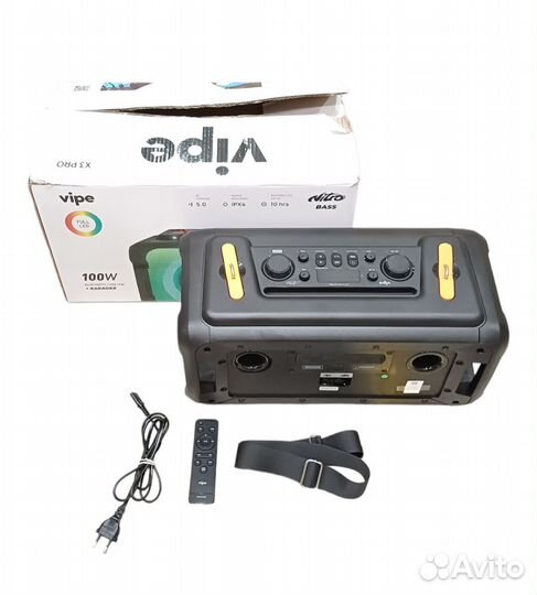 Колонка Vipe Nitro X3 PRO 100 Вт, новая (711)