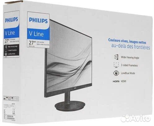 Монитор Philips 27 новый