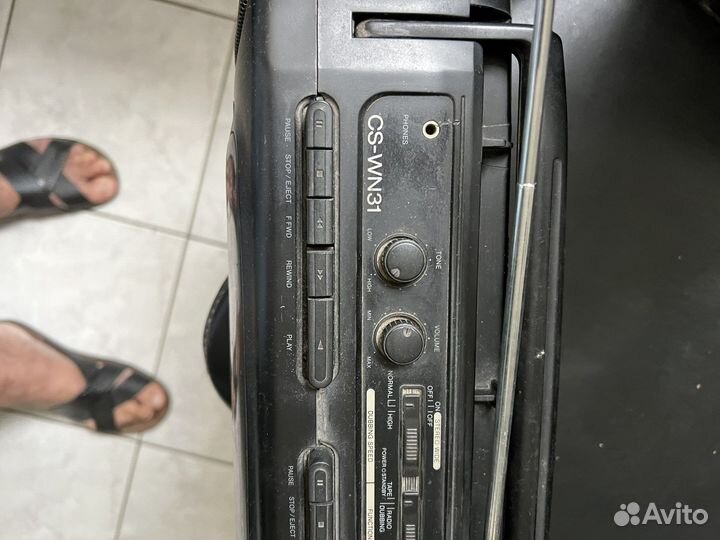 Магнитола Aiwa recorder стерео радио 2-х кассеты