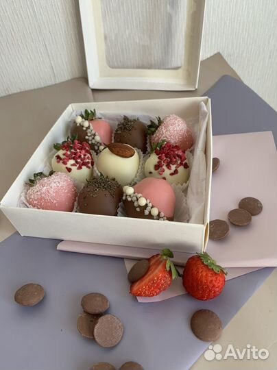 Набор клубника в шоколаде доставка