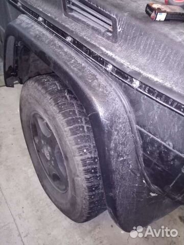 Расширители арок на G klass w463