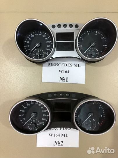 Щиток приборов Mercedes ML W164 A2515408747