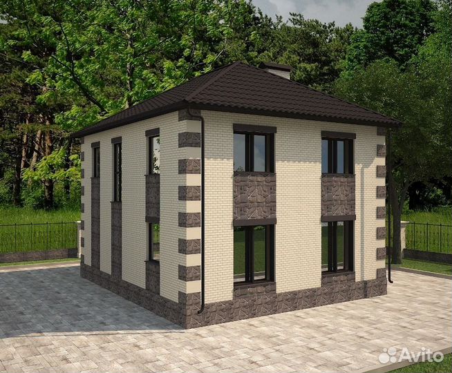 Проект дома для ипотеки и строительства - 135,4 м2