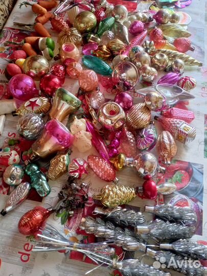Елочные игрушки СССР