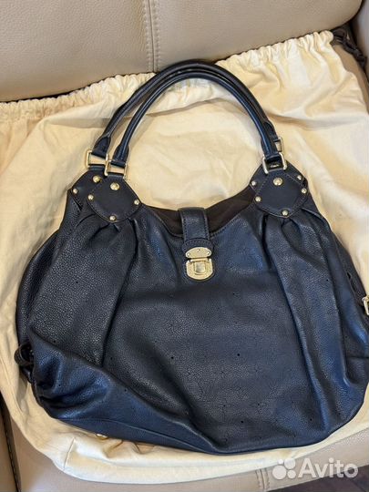 Сумка louis vuitton mahina leather оригинал