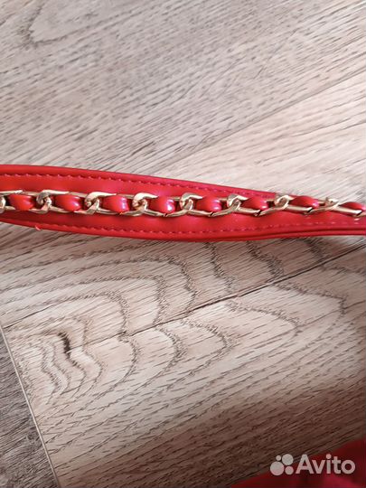 Сумка на пояс бархатная