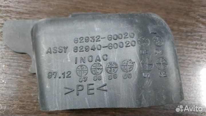 Решетка вентиляционная задняя левая Toyota Land