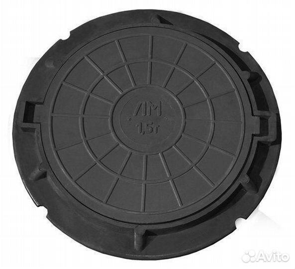 Люк канализационный полимерный