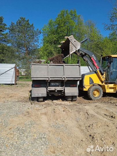 Услуги экскаватора погрузчика