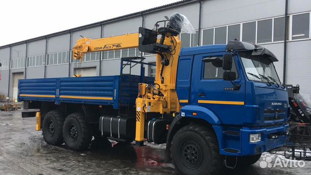 КамАЗ 43118-3090-50 с КМУ, 2023