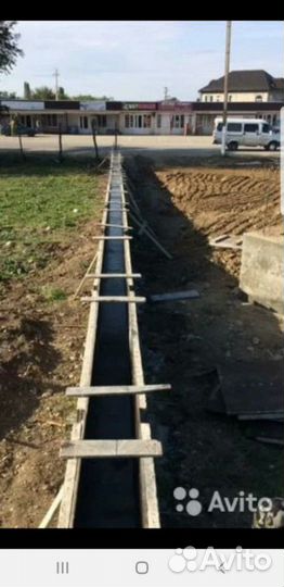 Заливаем фундамент