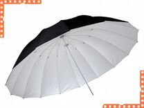 Зонт параболический белый на отражение Fujimi fjfg