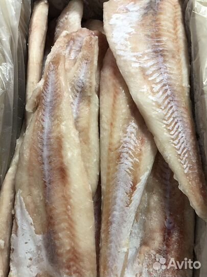 Филе трески без кожи. Треска. Филе