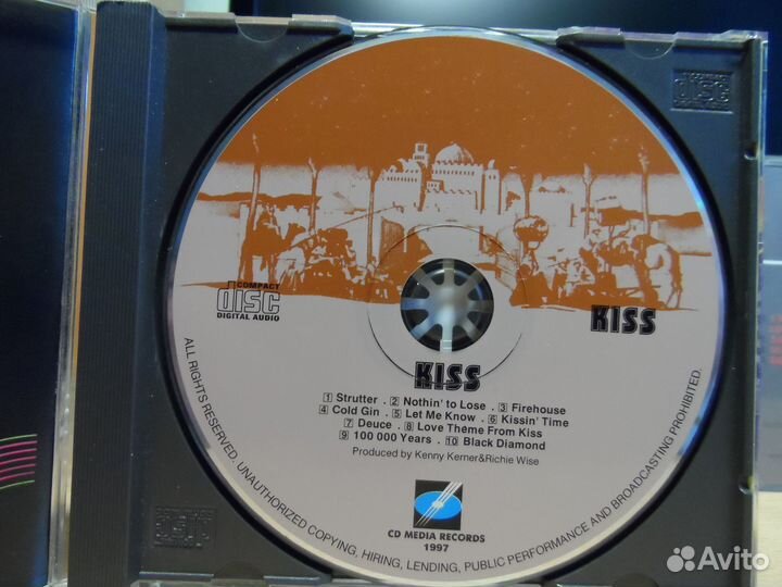 CD kiss - 1974,1976, 1979г