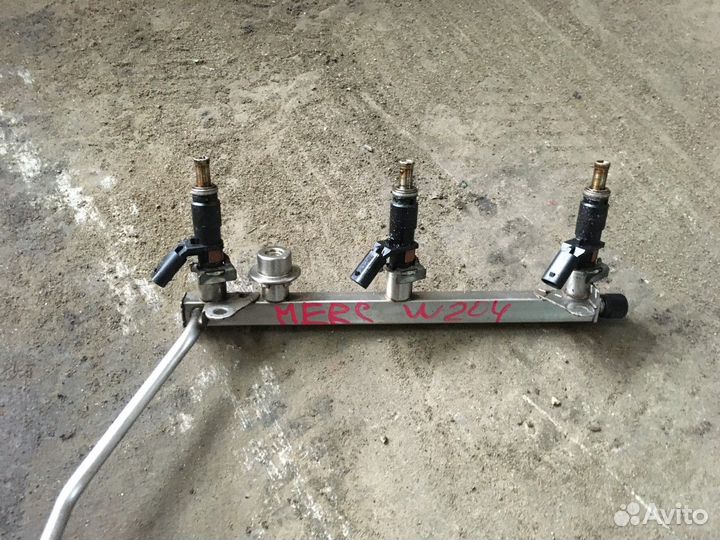 Рейка топливная (рампа) с форсунками