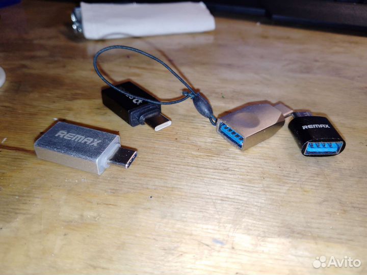 OTG переходник USB Type-C папа на USB мама