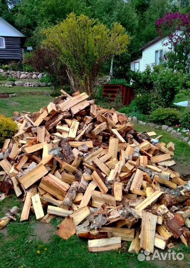 Дрова в укладку любого объема Березовые в Выборге