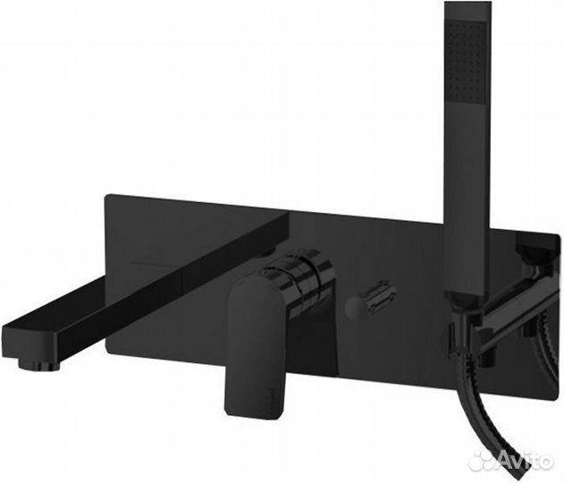 Настенный смеситель для ванны с душем Paffoni tilt