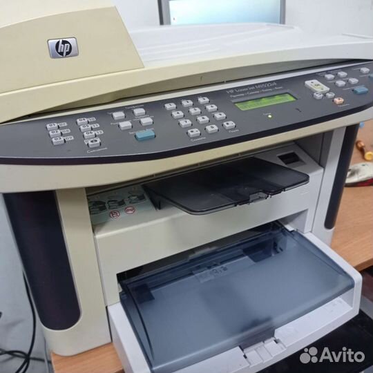 Лазерное мфу HP/автоподатчик/сеть/гарантия