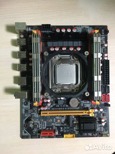 Комплект Xeon e5 2640 + 16gb ddr3