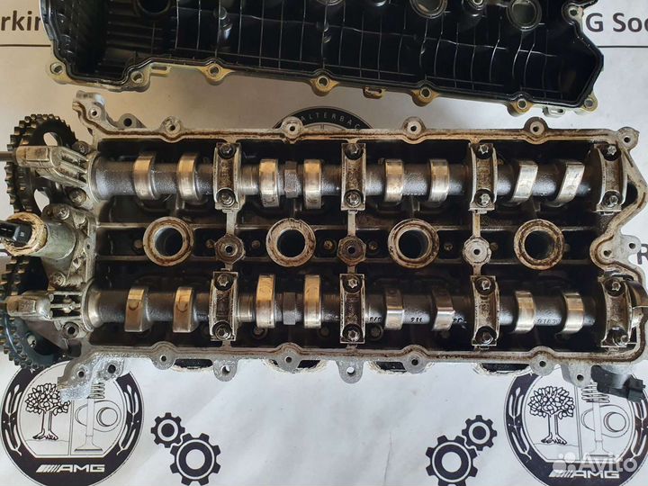 Головка блока цилиндров правая Porsche Cayenne