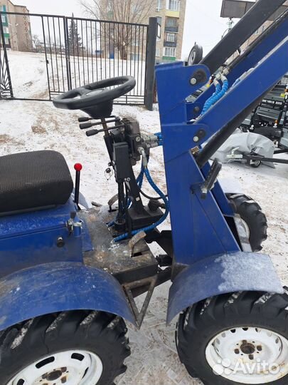 Самодельный мини трактор погрузчик