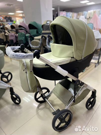 Новая Коляска 2 в 1 Anex Mev, Wink