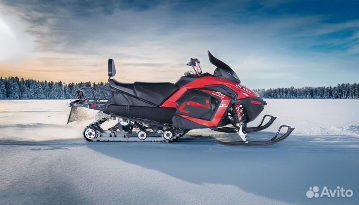 Снегоход Sharmax SN-500 Красный