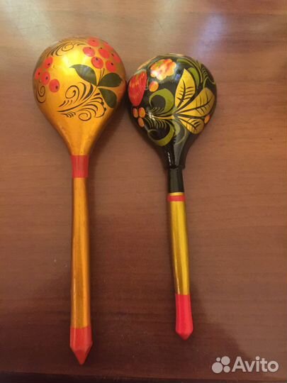 Деревянные ложки Хохлома