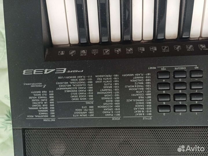 Синтезатор yamaha psr e433