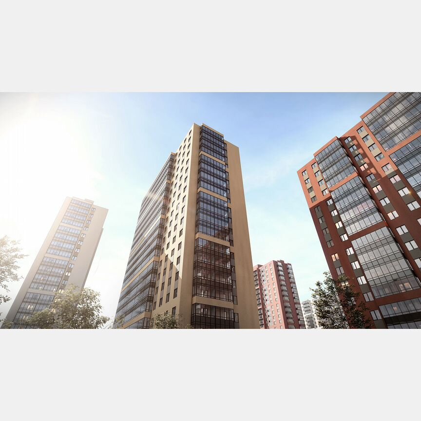 Квартира-студия, 25,8 м², 3/17 эт.