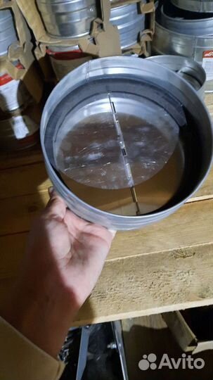 Обратный клапан (бабочка)